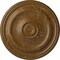 Ekena Millwork Kepler Traditional Medallion (For Canopies up to 3 3/4"), 15 7/8"OD x 1 1/2"P, Smokey Topaz Crackle CM16KPSTC - alternate 1